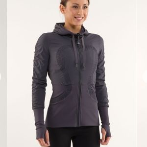 Lululemon Dance Studio Jacket Reversible Size 4 Coal